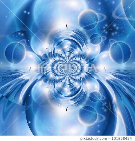 Planetary fractal Planetary fractal 101838434