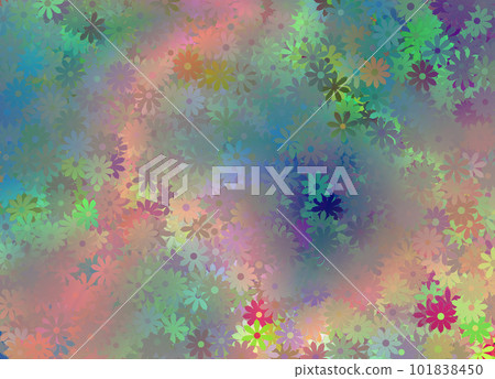 Abstract colorful daisies Abstract colorful daisies 101838450