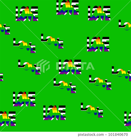 Straight Allies pride flag. LGBT community flag 101840670