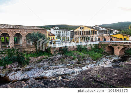 Lencois is the starting point for trips and trekking in Chapada Diamantina Natural Park in Brazil. 101841575