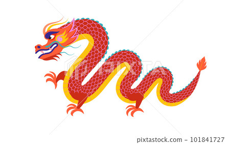 Dragon, Chinese New Year, Traditional Chinese Dragon character Dragon, Chinese New Year, Traditional Chinese Dragon character 101841727