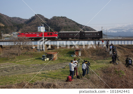 越後心跳鐵道大谷31A級EF510早川鐵道橋 101842441