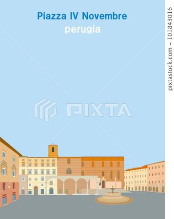 Piazza quattro Novembre, Perugia, Italy 101843016