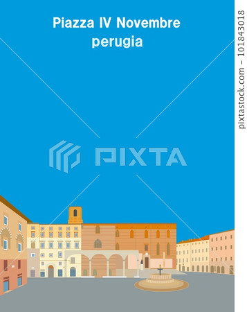 Piazza quattro Novembre, 佩魯賈, 意大利 101843018