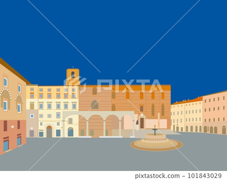 Piazza quattro Novembre, 佩魯賈, 意大利 101843029