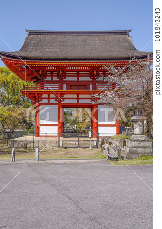 Sanmon Gate of Takizanji Temple (Okazaki City) Sanmon Gate of Takizanji Temple (Okazaki City) 101843243