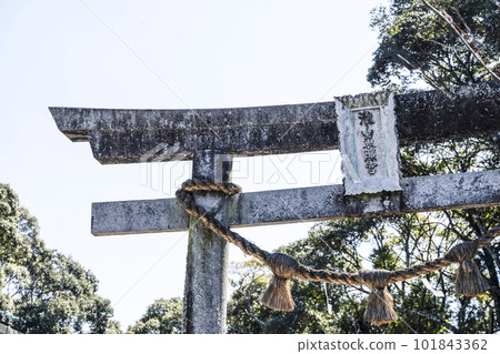 Takiyama Toshogu Shrine (Okazaki City) Stone Torii 101843362