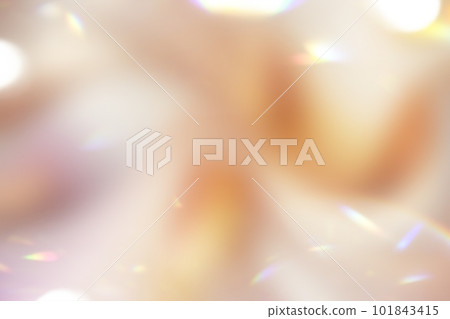 閃閃發光的金色彩虹疊加耀斑背景 101843415