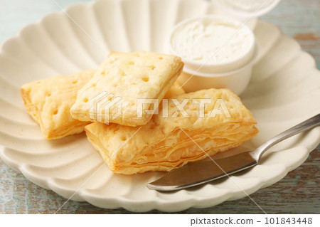 Stick pie and fromage blanc Stick pie and fromage blanc 101843448