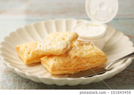 Stick pie and fromage blanc 101843450