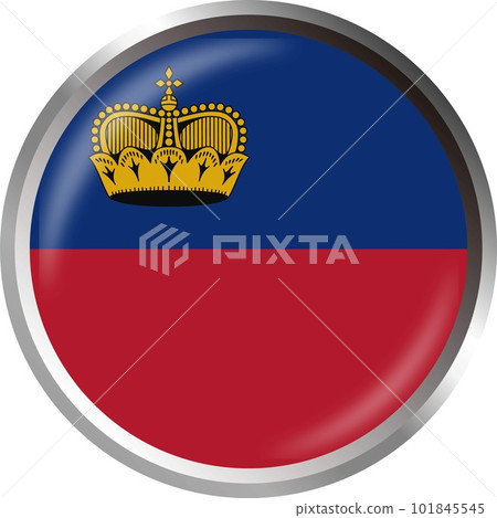 世界國旗圖標 ☆ 列支敦士登 Liechtenstein ☆ 101845545