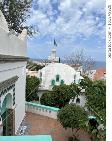 Sidi Abd al-Rahman mausoleum at the Casbah of Algiers. High quality photo Sidi Abd al-Rahman mausoleum at the Casbah of Algiers. High quality photo 101845929