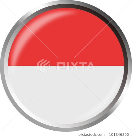 世界國旗圖標 ☆印度尼西亞☆ 101846200