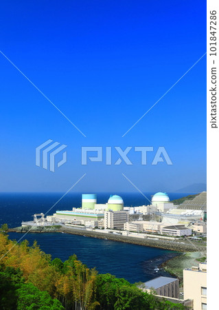 【愛媛縣】晴空下的伊方核電站 101847286