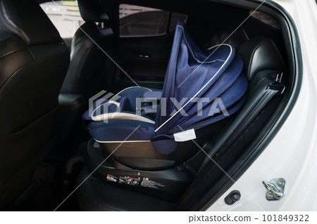 empty safety seat for baby or child in car empty safety seat for baby or child in car 101849322