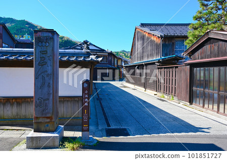 Sanchomachi Old Townscape Obama City Sanchomachi Old Townscape Obama City 101851727