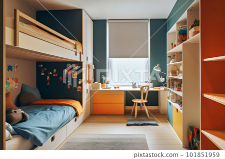 cute kids room design 101851959