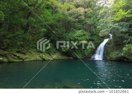 奄美大島 Materiya 瀑布閃耀著翠綠色的光芒 奄美大島 Materiya 瀑布閃耀著翠綠色的光芒 101852661
