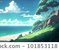 Landscape rich in nature 101853118