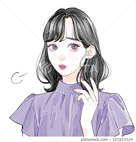 Hair trouble 5_ Gray hair Hair trouble 5_ Gray hair 101853524