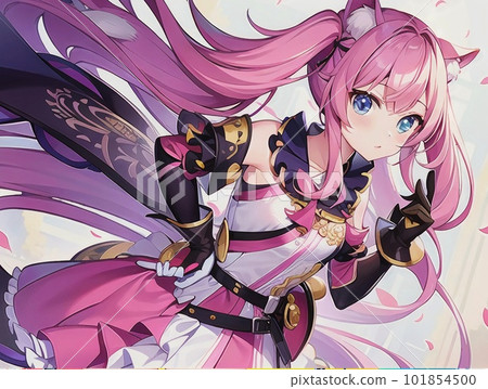 女人，少女，插畫，動漫，卡通，美少女，萌，人物，cosplay，二次元，數碼，日本， 101854500