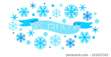 Winter background with snowflakes. Merry Christmas and Happy New Year card. Winter background with snowflakes. Merry Christmas and Happy New Year card. 101855383