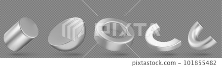 3d abstract different shapes objects 3d abstract different shapes objects 101855482