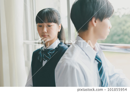 junior high school student, junior high student, middle school student 101855954