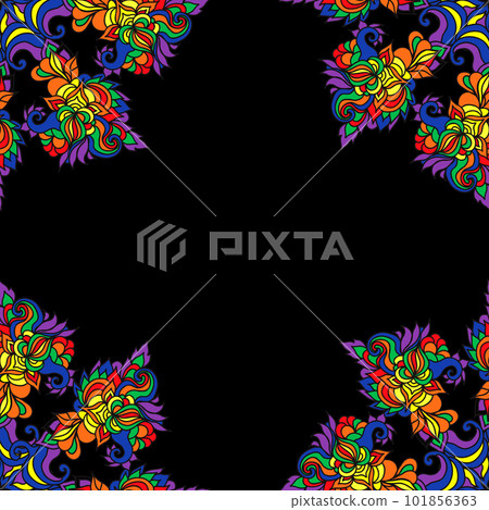 Decorative vector frame Decorative vector frame 101856363