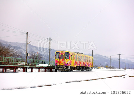 花長井線 白兔站 山形鐵道 101856632