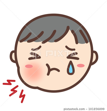 "I have a toothache" picture card (life scene) [rehabilitation/developmental disorder/autism] 101856899