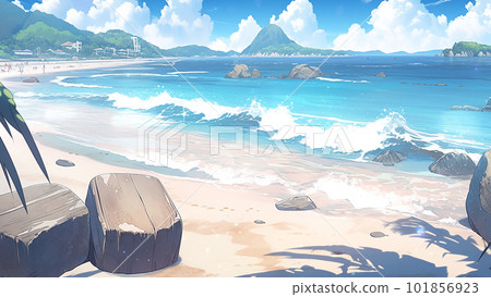 海灘背景 02 海灘背景 02 101856923