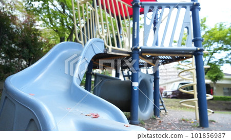 park playground slide park playground slide 101856987