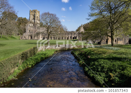 Fountains Abbey - Yorkshire - United Kingdom Fountains Abbey - Yorkshire - United Kingdom 101857343