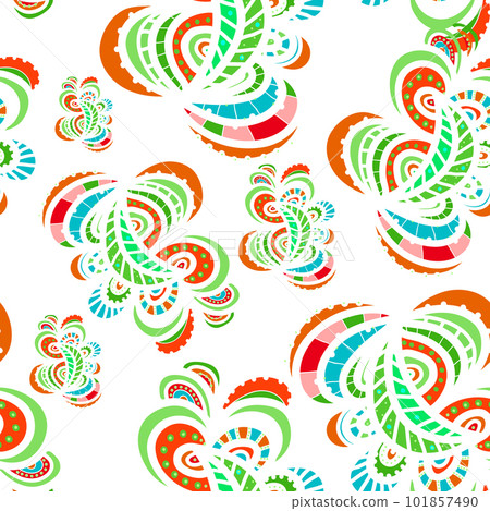 Decorative seamless background 101857490