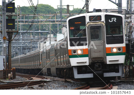 [JU] Takasaki Line 211 series (15-car train: Ueno ⇔ Takasaki) 101857643