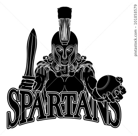 Spartan Trojan Gladiator Baseball Warrior Woman 101858579