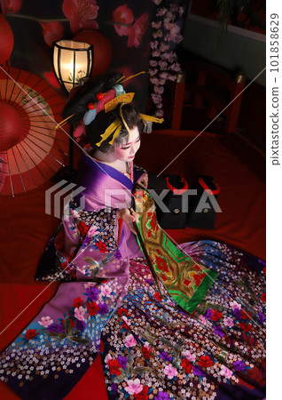 日本女性的花魁體驗、和服變身攝影、和服體驗、觀光地的遊玩體驗活動 日本女性的花魁體驗、和服變身攝影、和服體驗、觀光地的遊玩體驗活動 101858629