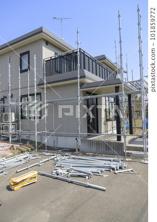 房屋裝修腳手架 101859772