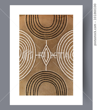 Abstract scandinavian geometry wall art print Abstract scandinavian geometry wall art print 101860100