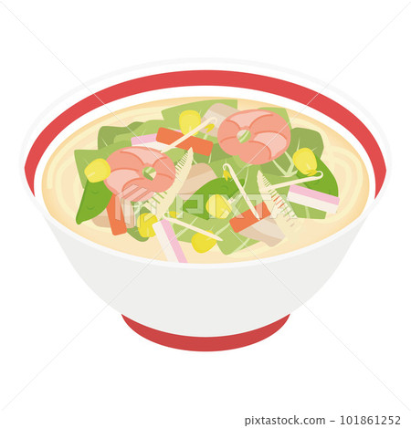 Illustration of champon noodles 101861252