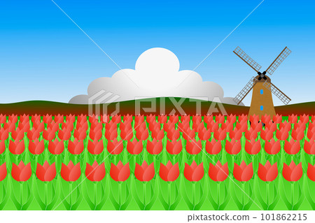 Tulip and windmill cabin Tulip and windmill cabin 101862215