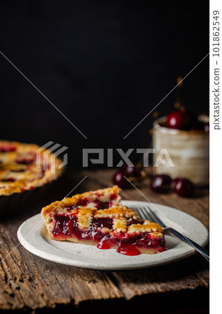 Homemade Cherry Pie Homemade Cherry Pie 101862549