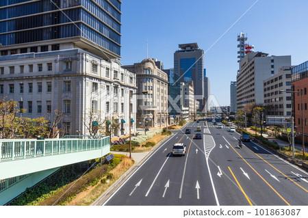 神戶市中央區海岸通的風景 神戶市中央區海岸通的風景 101863087
