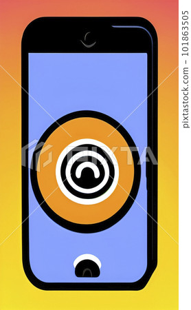 wireless network icon. radio waves fanning in the outward direction when connected to a wireless network. wireless network icon. radio waves fanning in the outward direction when connected to a wireless network. 101863505