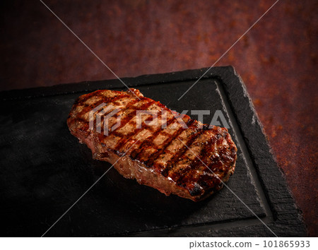 Maturated Argentinian sirloin steak Maturated Argentinian sirloin steak 101865933
