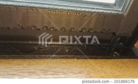 密封良好的窗戶上的冷凝水 101866176