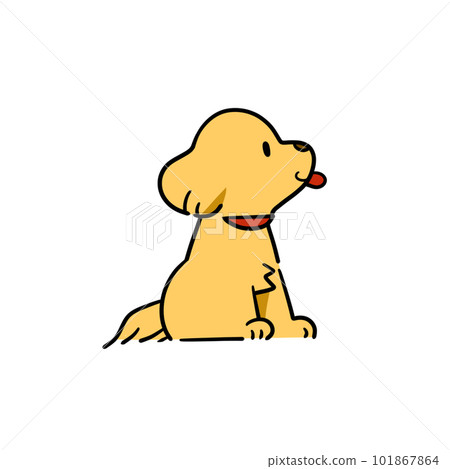 Animal dog labrador cute pop Animal dog labrador cute pop 101867864