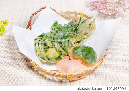 春天的野草天婦羅 春天的野草天婦羅 101868094