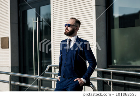 successful handsome man in elegant suit successful handsome man in elegant suit 101868553